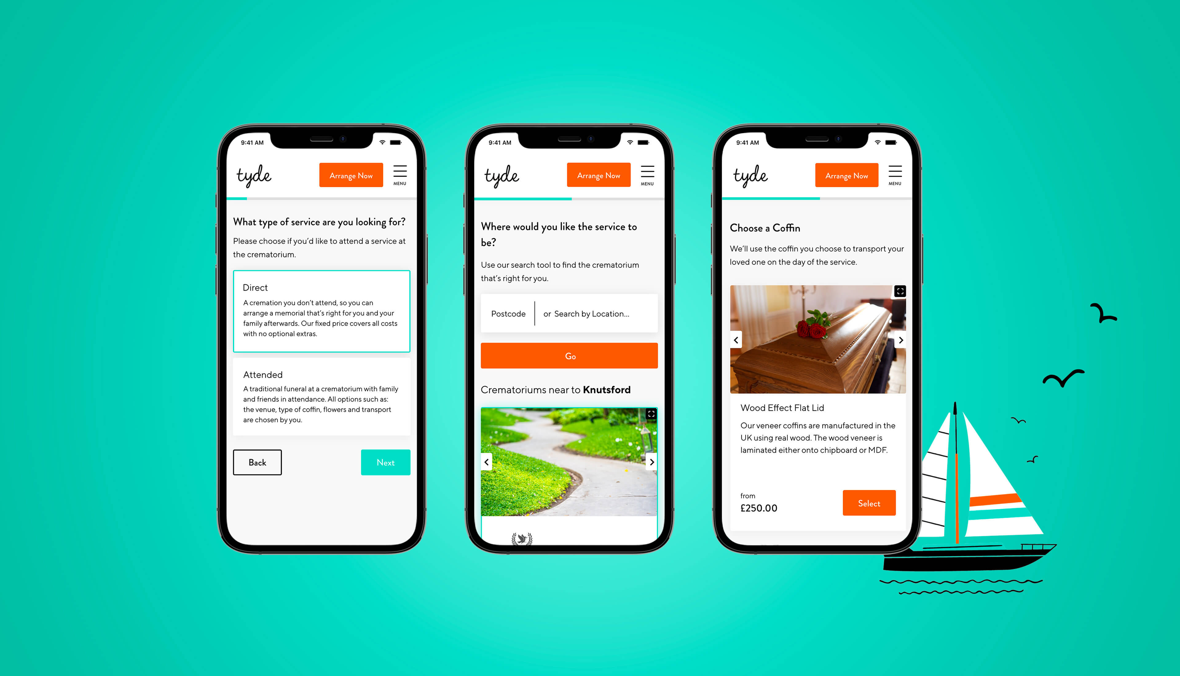The Tyde Group Mobile Web Design